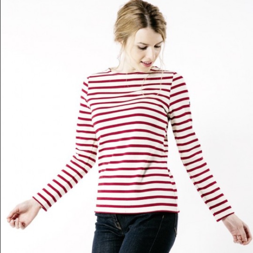 Saint James Meridame II Striped Long Sleeves